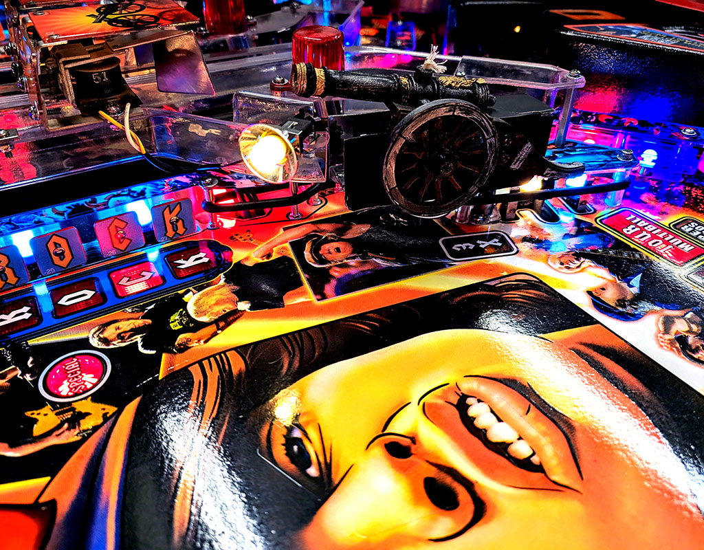 AC/DC Pro Pinball Machine - Cannon